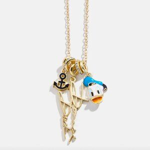 BaubleBar Disney Donald Duck Cluster Charm Necklace  NWT